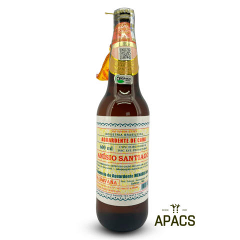 Cachaça Anísio Santiago (Bálsamo) 600 ml