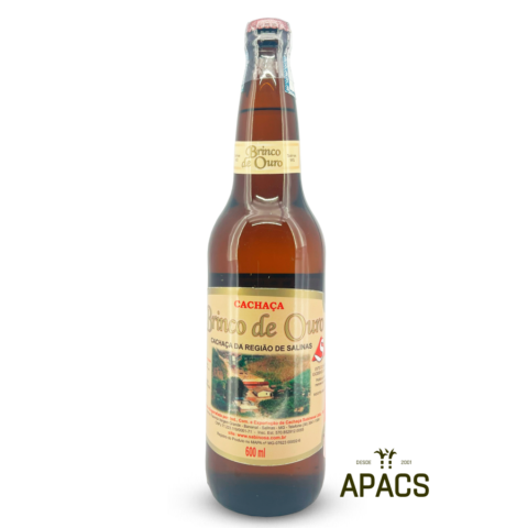 Cachaça Brinco de Ouro (Bálsamo) 600 ml