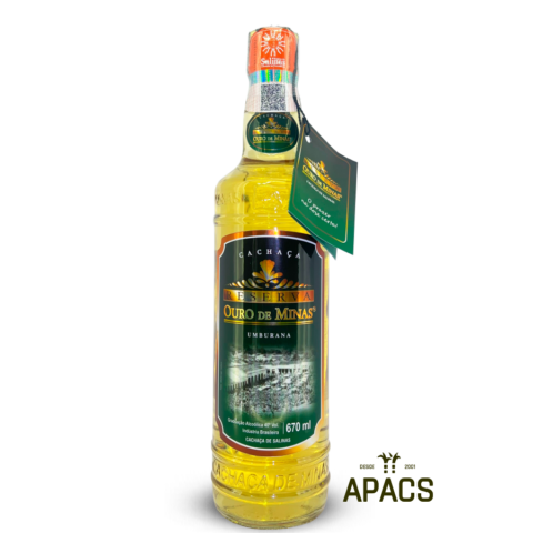 Cachaça Reserva Ouro de Minas (Umburana) 670 ml